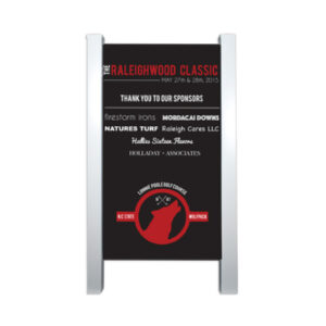 Tall Post & Panel sign