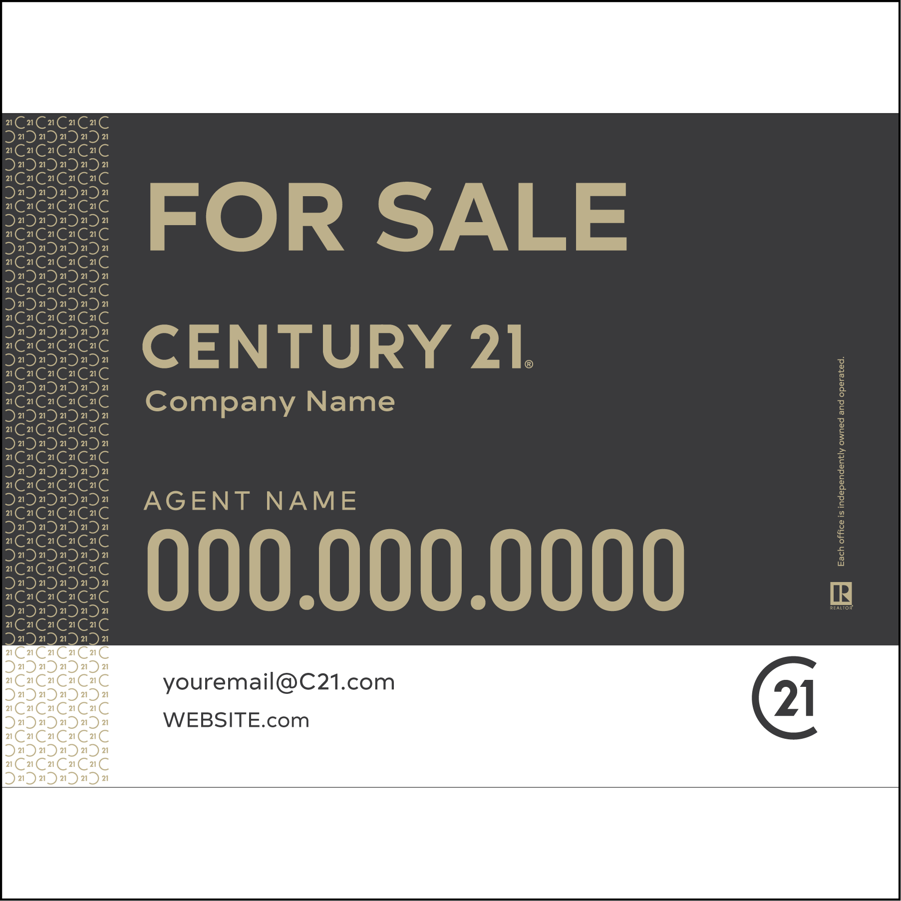 18" x 24" Sign Option C