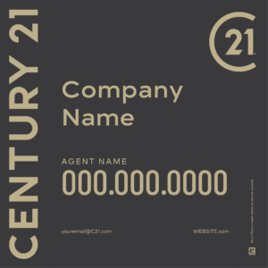 24" x 24" Sign Option G