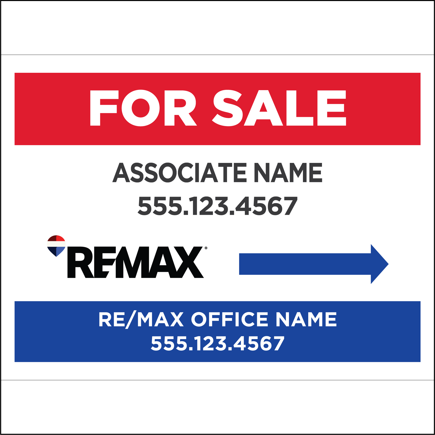 18" x 24" Sign Option G